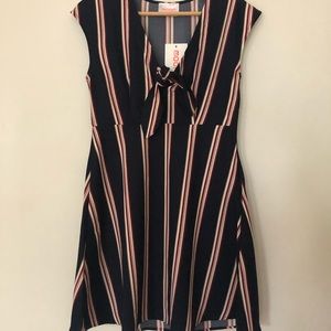 ModCloth Striped Mini Dress